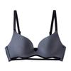 Seamless Wireless Push Up Bra Ribbed Invisible Bra For Women