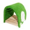 Plüsch Vogelnest Hütte Versteck Schuppen Samt Schlafbett für Wellensittiche Unzertrennliche Sittiche Sittich Käfig Haus