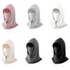 Men's Balaclava Summer Sun Shield with Detachable Neck Cover Lightweight Ice Silk for Camping Hiking