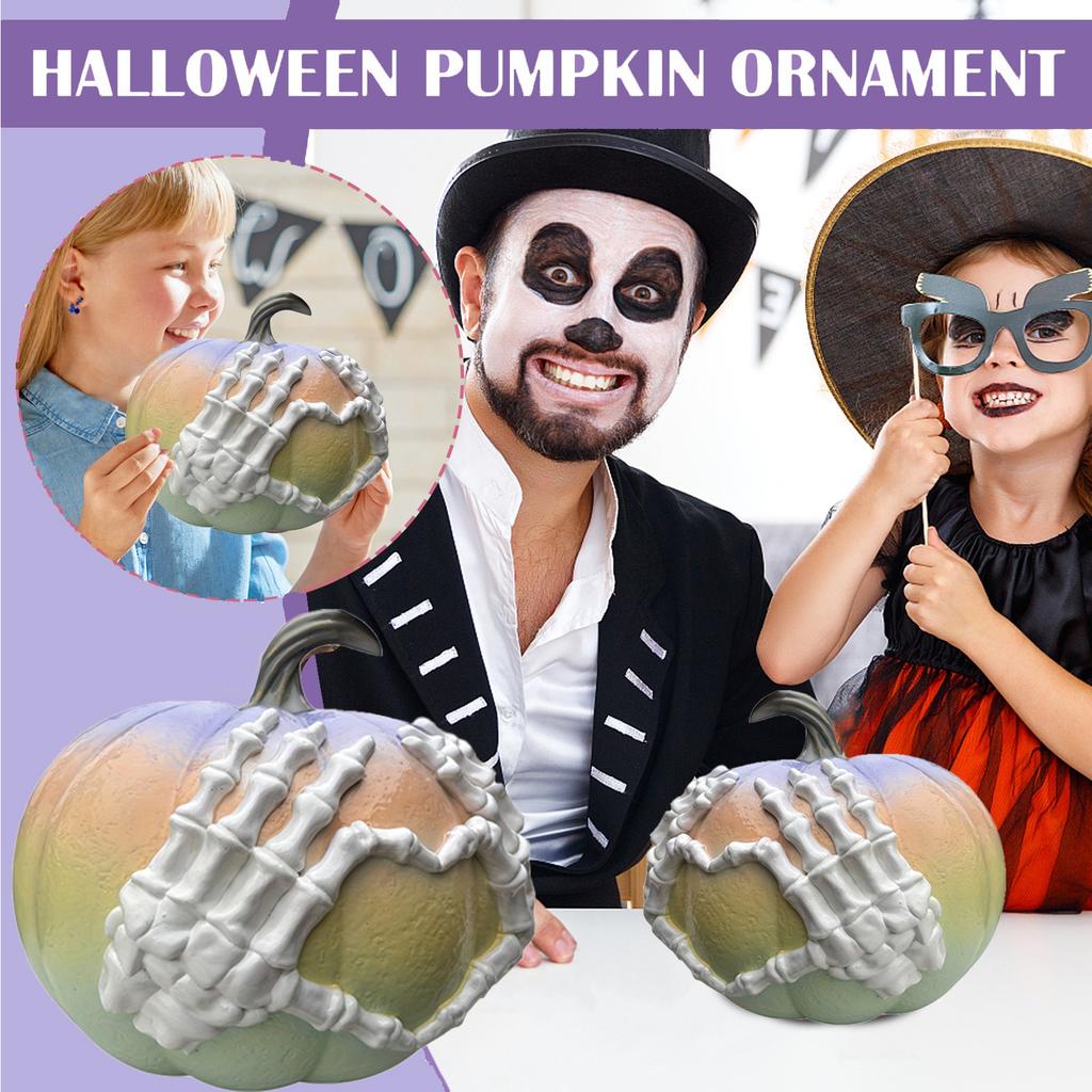 Halloween Dopamine Hand Statue Gothic Decorative Resin Handicraft