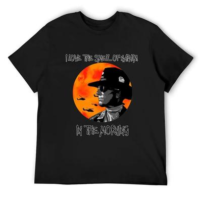 Smell of Napalm T-Shirt Cute Tops Oversized Graphic Tee Custom T-shirts Boys Whites Anime Shirts Men