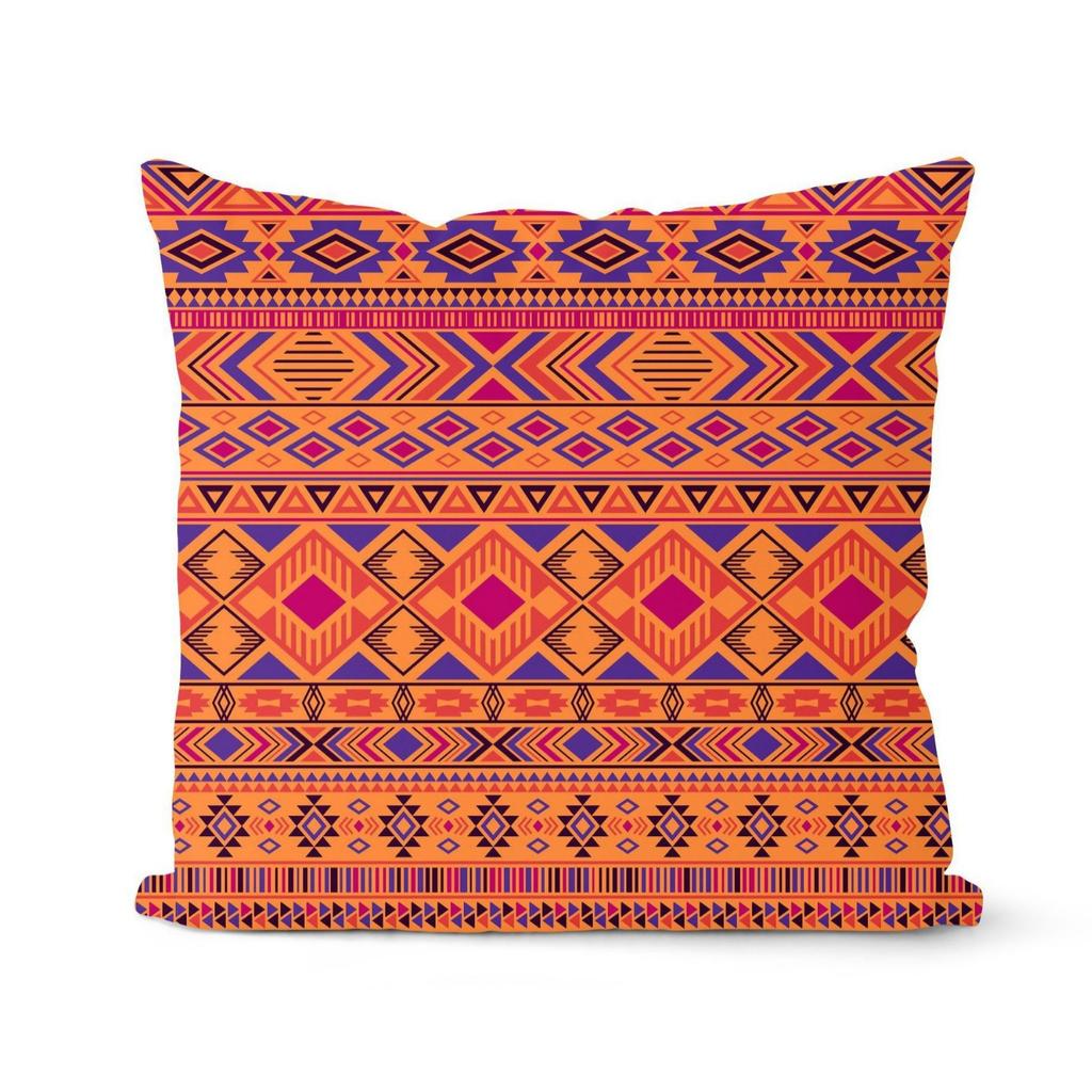 Ethnic Style Throw Pillow Cover Retro Abstract Decoration Home Bedroom Living Room Sofa Cushion Pillow Cover