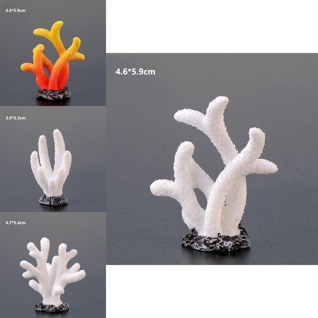 Realistic Resin Coral Aquarium Fish Tank Decoration Miniature Gift Diy Starfish