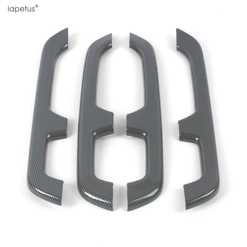 Car Inner Rear Door Armrest Panel Strip Stickers Frame Decoration Cover Trim ABS Accessories For Toyota Sienna XL40 - 2025