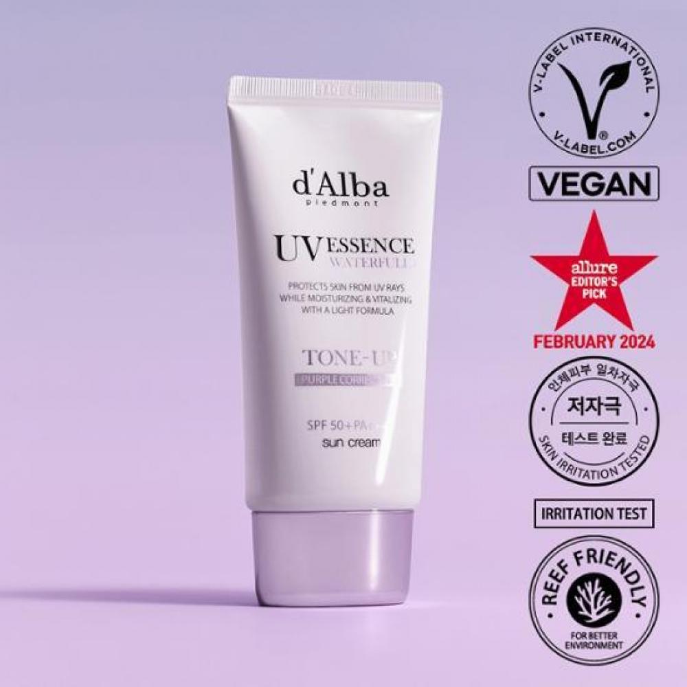 

Dalba [Cool Tone Tea] Dalba Waterful Purple Tone Up Sun Cream 50мл