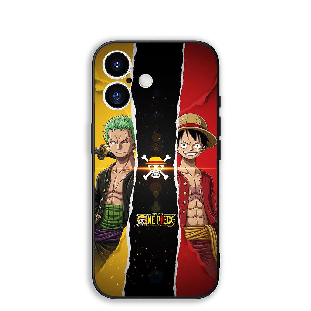 

Cover for Samsung Galaxy S25 S24 S23 Fe Ultra Plus S7 Edge A05 A06 A16 A15 A35 Phone Case Roronoa Zoro Sanji Luffy One Pieces Galaxy A05