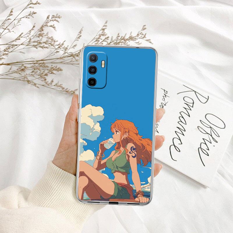 TR29 One Piece Nami Phone Case for Motorola Moto G10 G20 G30 G31 G32 G34 G35 G41 G42 G50 G51 G52 G55 G60 G60S G62 G71 G72 G75