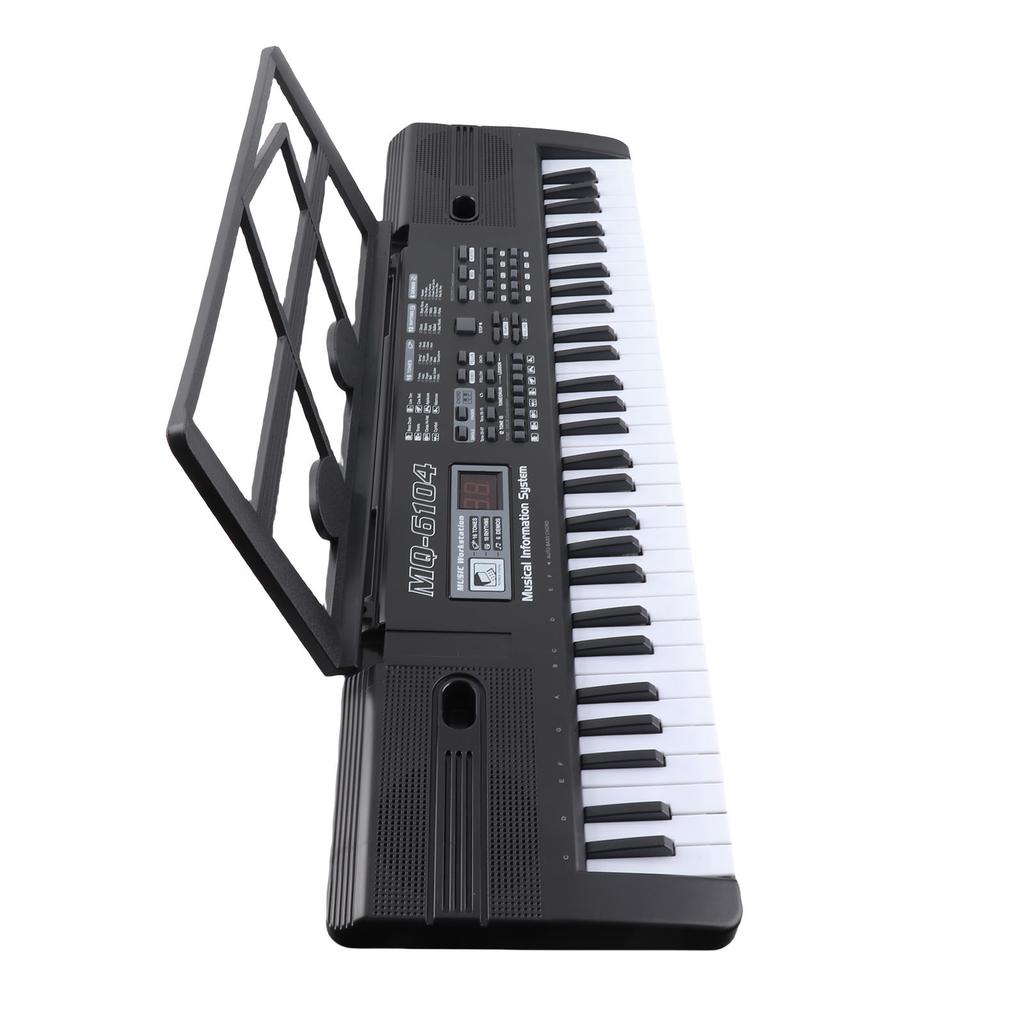 61 Keys Digital Music Electronic Organ Portable Keyboard with Microphone for Children