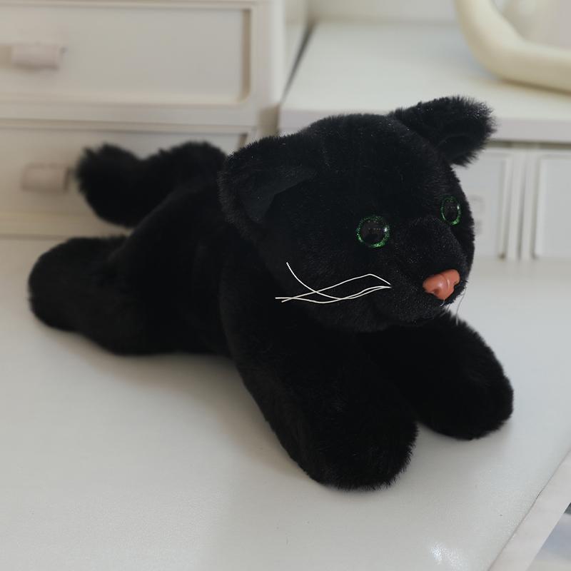 1 Stuks 25cm Levensgetrouw 12 Stijlen Kat Pluche Speelgoed Schattige Siamees Kat Luipaard Kat Karetschildpad Kat Poppen Knuffeldier Verjaardagscadeau