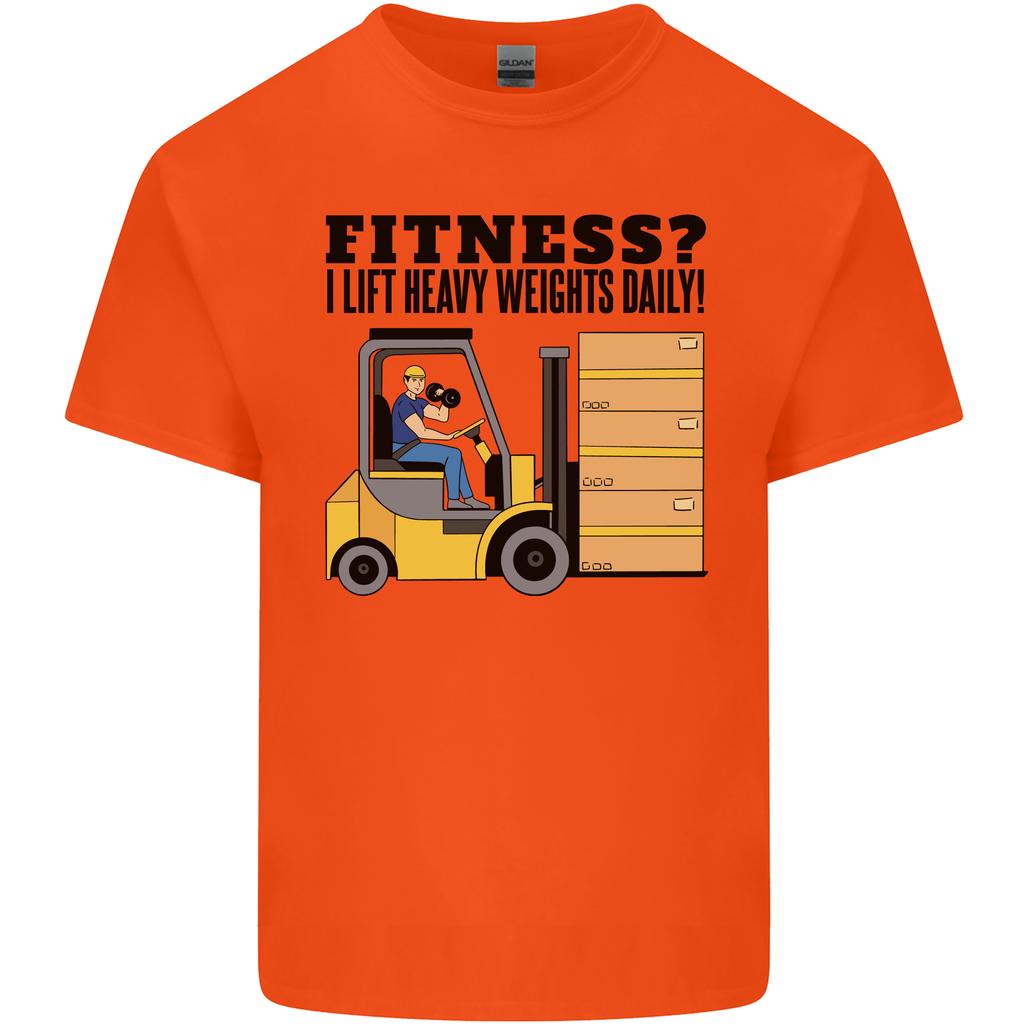 Forklift Driver I Lift Heavy Weights Funny Unisexs Light Cotton TShirt