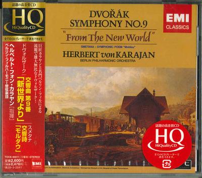 CD KARAJAN (HERBERT VON), DVORAK, ETC. - Dvorak: Symphony No. 9 From the New TOCE90011 Japan Classical Used