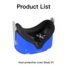VR Face Cover Compatible with Meta/Oculus Quest 2, Sweatproof Silicone Face Pad Mask & Face Cushion for Oculus Quest 2 VR Headset