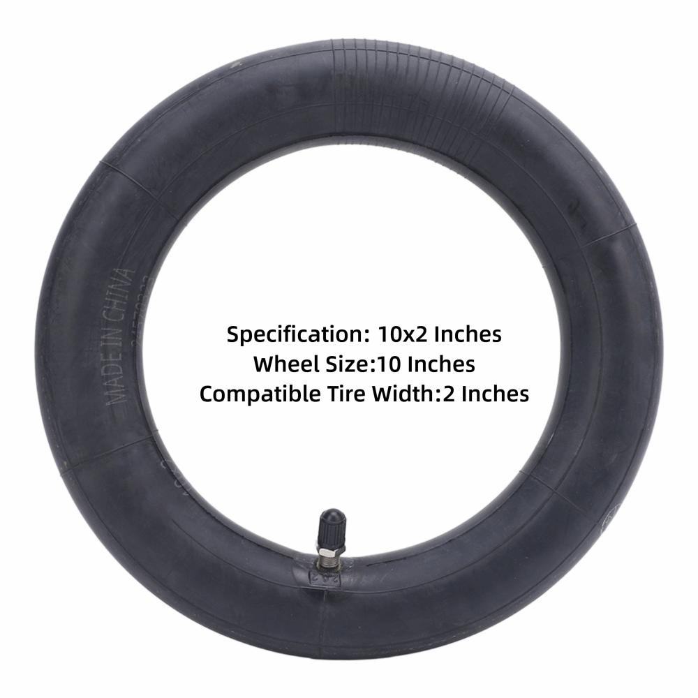 2PCS Rubber Scooter Inner Tube 10 x2 Inches Scooter Inner Tube Replacement  Replacement Inner Tube