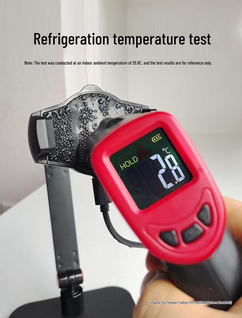 Ultra-Quiet Mobile Phone Cooler with Stand & Semiconductor Refrigeration