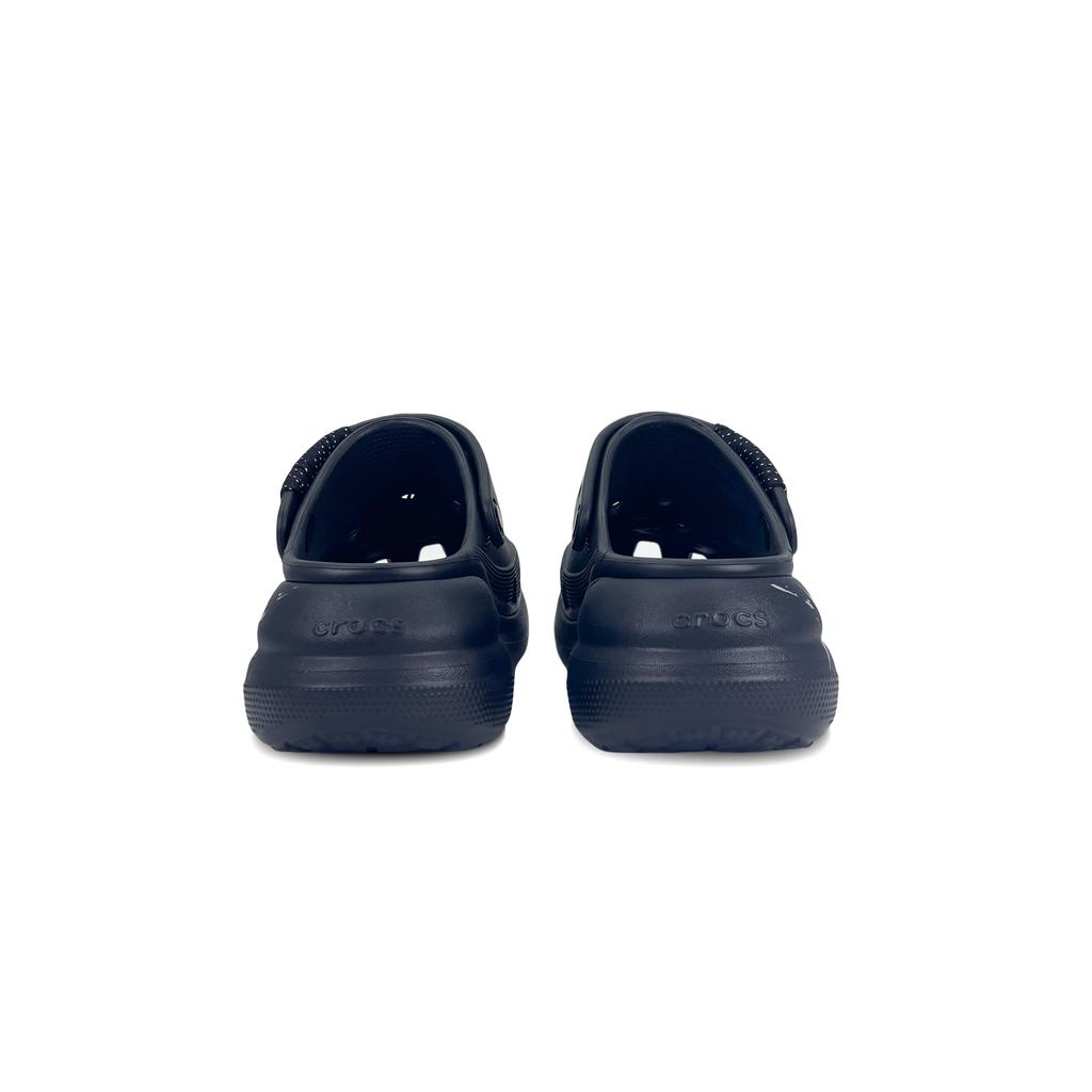 Crocs Crush Clog EVA Classic Crush Sentu Outdoor Trend Street Unique Punk Style Hole Shoes Unisex Black