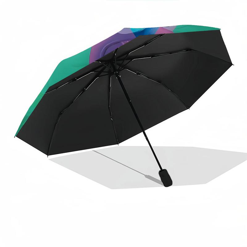 Disney Gurgle, Germophobia Automatic Open/Close Fashion umbrella - Cute Umbrella with Cute Design, Portable 3-Fold Compact Umbrella for Men