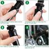 4 Pcs Automatic Tire Deflator Kit 10-30 PSI / 0.7BAR-2.1BAR Adjustable With Valve Cap Auto-Stop Air Valve for Cars Trucks Motor