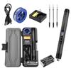 Soldering Iron Set 200°C - 450°C Adjustable Temperature Solder Set Electronics Welding Tool for Phone Repair