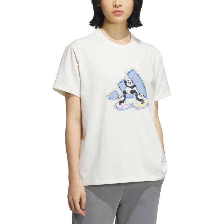 adidas Sportlife T Shirt Women's Jade White KC0970