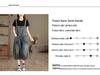 Women's Summer Loose-Fit Denim Overalls