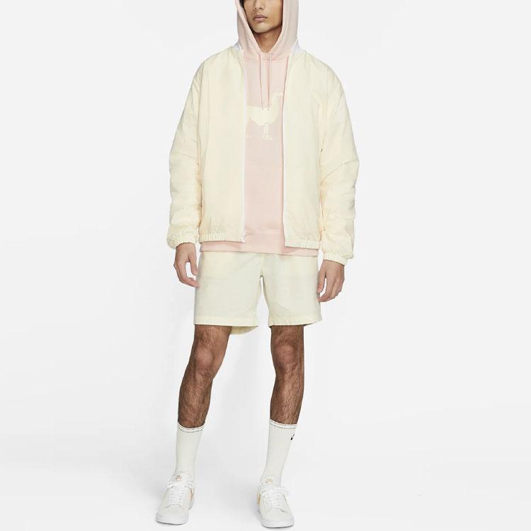 Nike SB Lightweight Casual Skateboarding Jacket Men Outerwear Coconut-Milk-White CW7146-113