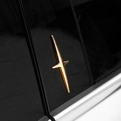 Car Styling 3D Stickers Cross Emblem Badge Applique Car Decoration Accessories for Lincoln MKX MKZ MKC Navigator MKT MKS