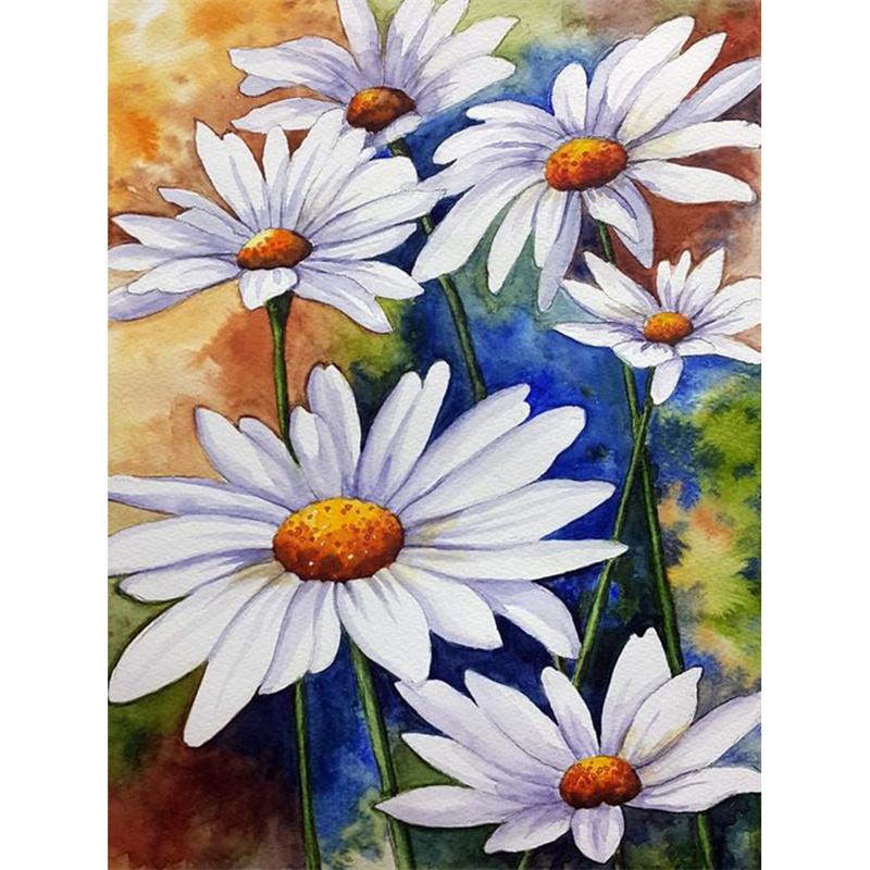 Diamond Painting Passionate Diy 5d Pretty Flower Diamond Embroidery Cross Stitch Kit Rhinestone Mosaic Home Decor