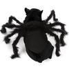Spider Pet Costume Adorable Halloween Outfit for Small Dogs Cats Polyester Black Size S M Quick Fastening Tape Party Photograph Daily Wear