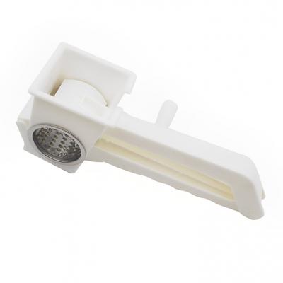 Paslanmaz Çelik + ABS Manuel Peynir Döner Rende Tereyağı Çikolata Dilim Rende Üçü Bir Arada Peynir Planya Mutfak Aracı Beyaz Renk