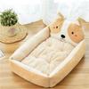 Winter Cozy Pet Bed for Cats and Dogs, Available in Small to Large Sizes