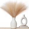 10/20pcs Artificial Pampas Grass Simulation Feather Festival Wedding Prop Reed Hair Home Decoration Ornament Flower Arrangement