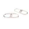 For Mercedes-Benz GLA H247 4WD 20-21 Stainless Steel Rear Bumper Dual Exhaust Pipe Trim Exhause Cover Car Accessories