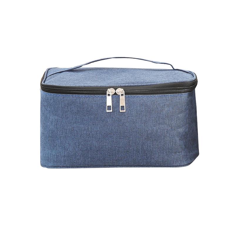 Simple Large Capacity Handheld Travel Storage Waterproof Toiletry Cosmetic Bag