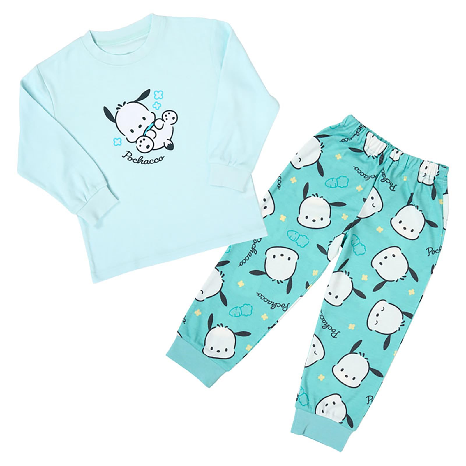 

Sanrio Long Sleeve 489824 Kids Pajamas, Pochacco, 130cm,