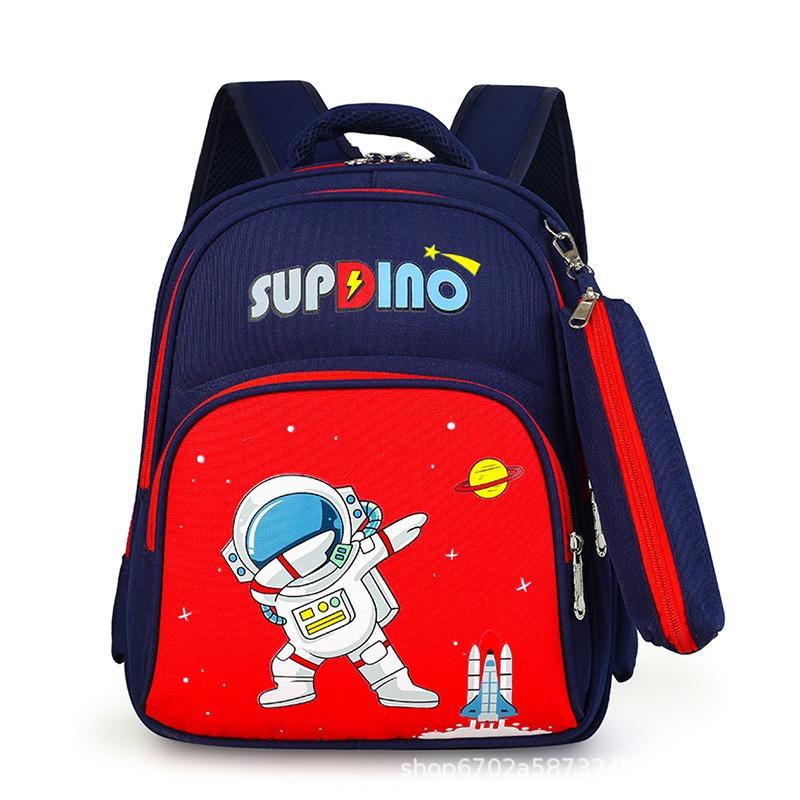 

24 Новых школьных ранца для учеников начальной школы 1-4 классов, рюкзаки большой вместимости с функцией снижения нагрузки для мальчиков и девочек в возрасте 6-12 лет и детские рюкзаки красный