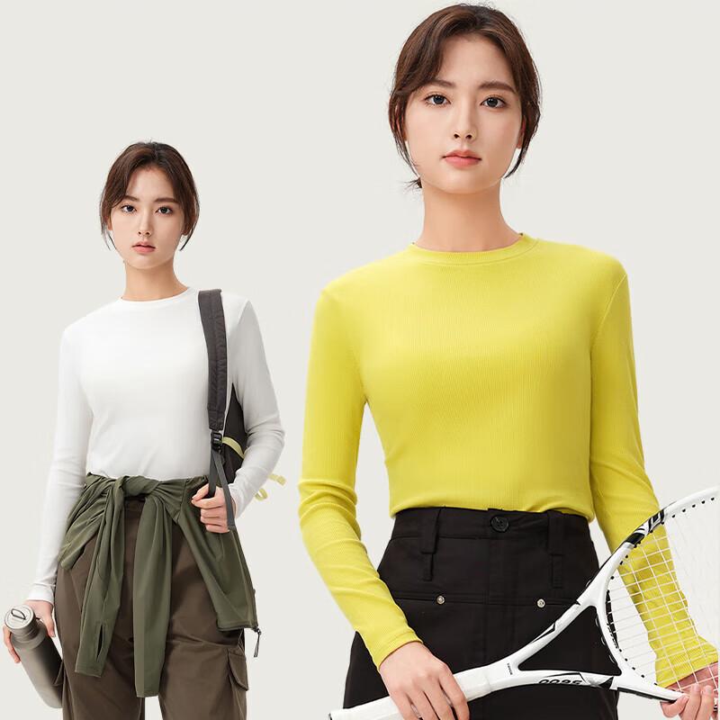 Women's Modal Cotton Slim Fit Long Sleeve Base Layer T-Shirt