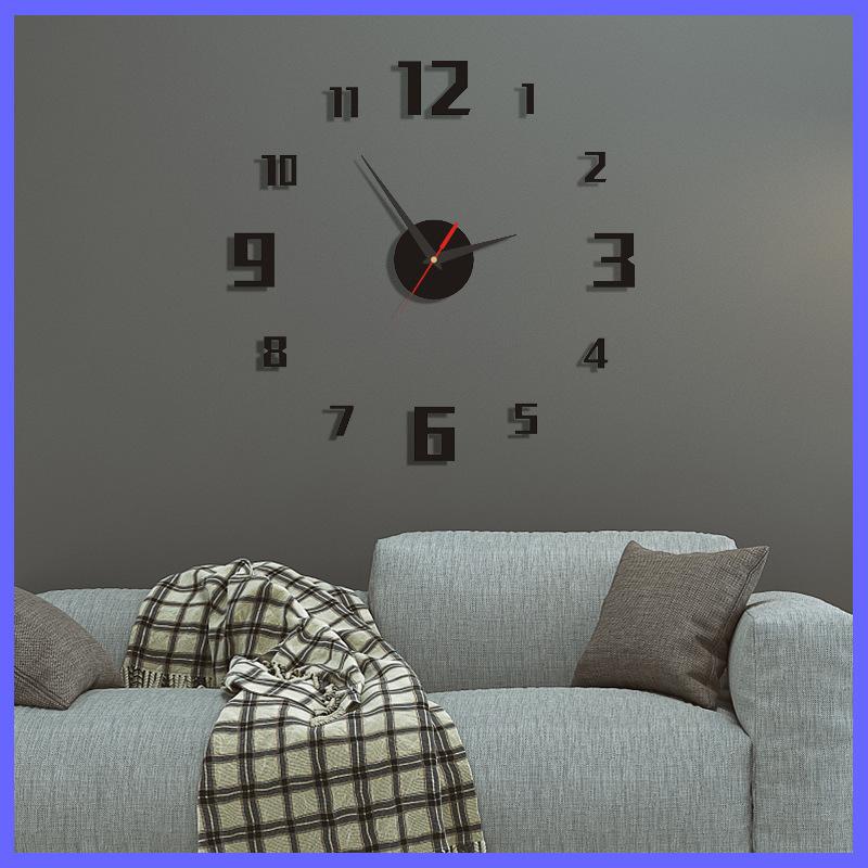 Nordic Living Room Wall Clock Modern Minimalist Art Clock Creative Wall Hanging Fashion Silent Decorative Clock