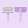 Airbag Needle Pet Brush Plastic White Dot Dog Comb White Grip Pet Comb