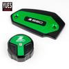 Motorcycle Accessories Front & Rear Brake Fluid Cylinder Master Reservoir Cover Cap For Kawasaki Z650 2017 2018  Universal