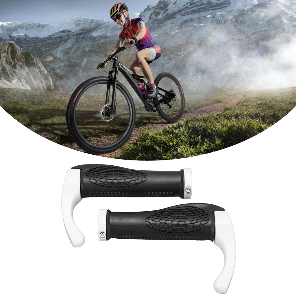 Handlebar Grips Ergonomic Anti Skid Handle Bar Grips Cycling Handle End Lock