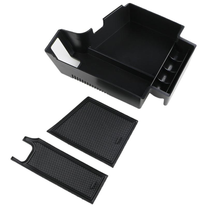 Car Armrest Storage Plate Box Container Holder Tray for Volvo XC90 XC60 S90 V90 S60 2017-2024 LHD Car Interior Accessories