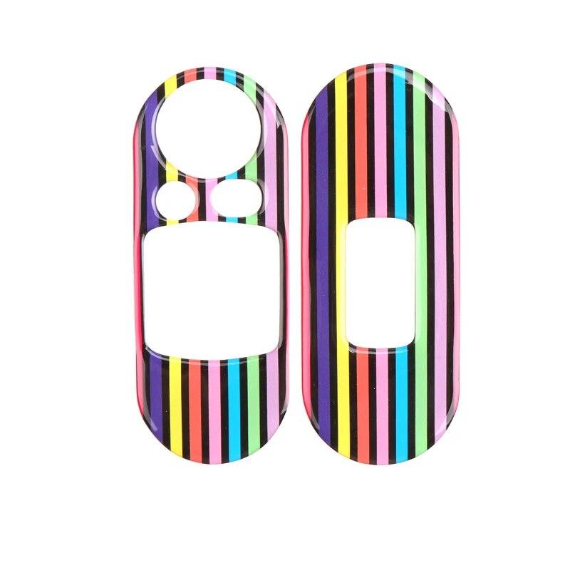 Car Door Window Lifter Switch Control Panel Sticker Trim For Mini Cooper F56 Interior Decal Decoration Car Auto Part Accessories