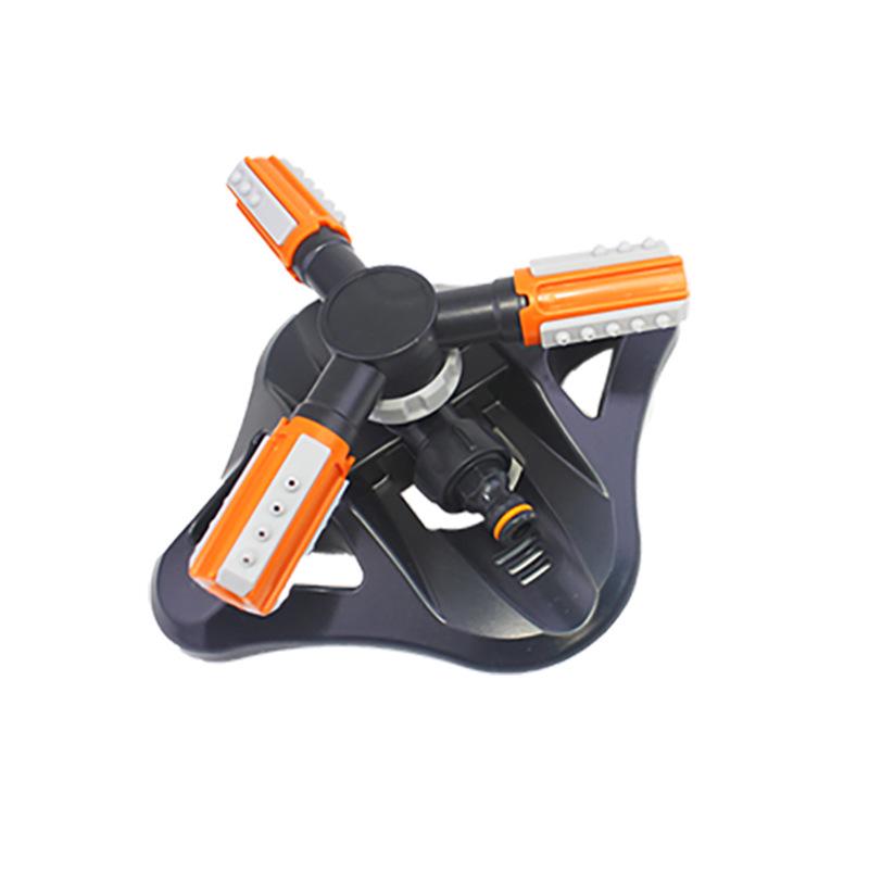 

Вращающийся на 360° алмазный дождеватель: Автоматическая трехструйная насадка для полива сада и газона