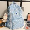 Elementary School Girls Junior High School Students High School Students College Boys Backpack Printed Backpack