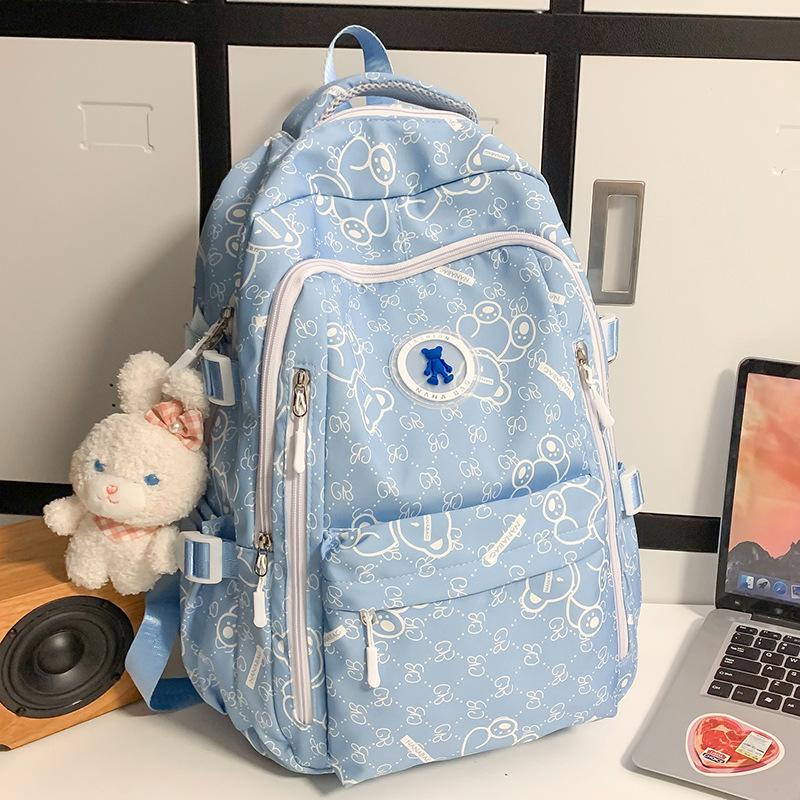 Elementary School Girls Junior High School Students High School Students College Boys Backpack Printed Backpack