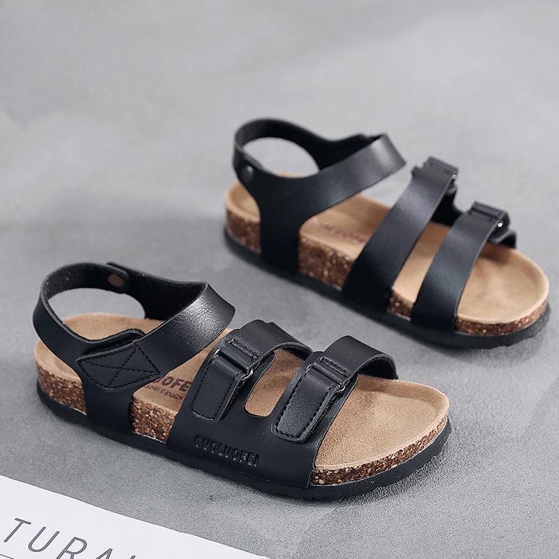 

Fashion Summer Casual Women s Cork Sandals Fashionable Flat Bottom Anti Slip Beach Roman Couple Slippers Women Shoes 35 чёрный
