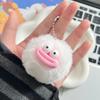Cute Sausage Mouth Pendant Cartoon Ball Anime Figure Doll Soft Plush Stuffed Toys Keychain Decor Children Girl Gift
