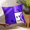 BFDI Battle for D-Dream Island Pillow Case Plush Fabric Soft  Pillowcase Double Sided Print Cushion Cover Household Gifts