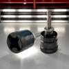Car Jack Adapter Rust-Resistant Jack Drill Adapter High-Strength Rust-Proof Effort-Saving Tool For Travel Vehicle RV Camping