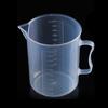 500ml/1000ml Dzbanek z dzióbkiem do nalewania z miarką, skala wizualna, naczynie kuchenne do pieczenia, miarka z podziałką, przezroczyste naczynie laboratoryjne do testów, miarka kuchenna
